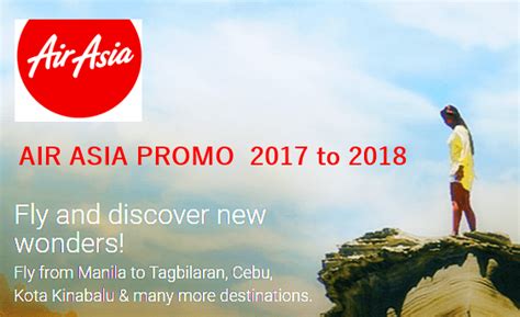 These options are available to travellers who purchased tickets prior to 7 march 2020, for flights departing until april 30 2020. Air Asia Promo Fare 2017 up to February 2018 | Piso Fare ...