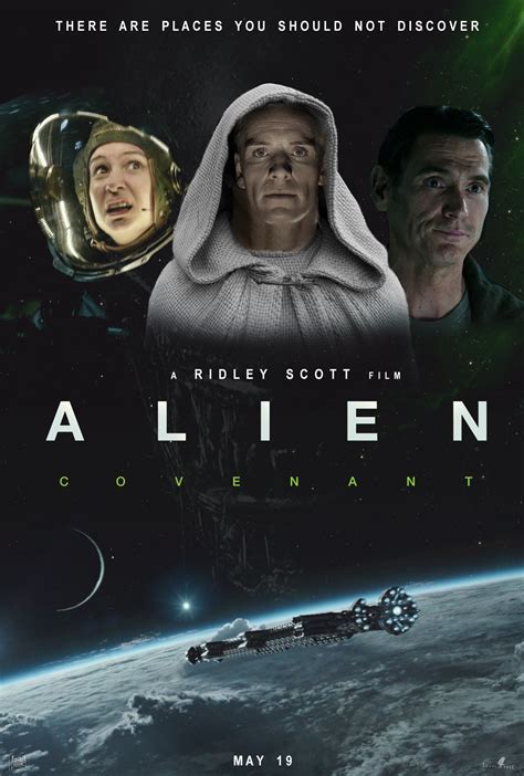 Alien Covenant 2017 Movie Poster Alien Covenant D S 27x40 Movie