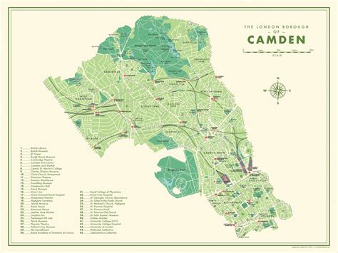 Camden Map We Built This City