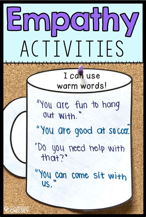 Empathy And Kindness Activities Using Warm Words — Counselor Chelsey