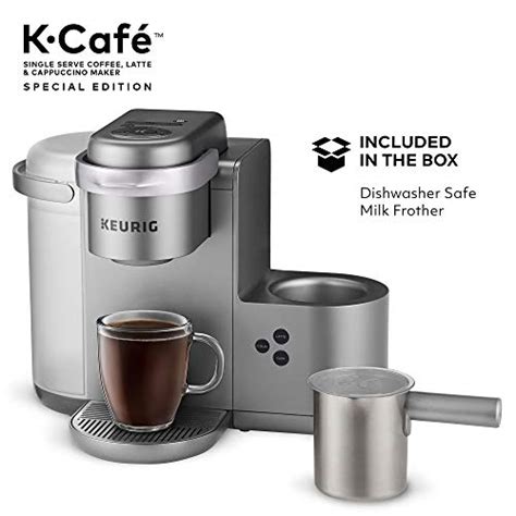 Can a keurig brewer make a cappuccino?er to this question is no. Keurig K-Cafe Special Edition Coffee Maker, Single Serve K ...