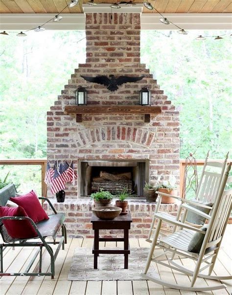 92 Modern Farmhouse Fireplace Ideas Farmhouse Room Backyard