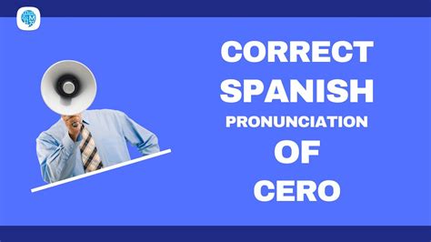 How To Pronounce Cero Zero In Spanish Spanish Pronunciation
