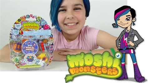 Moshi Monsters Moshling 5 Pack Opening By Audrey Youtube