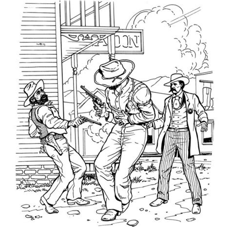 Western Wild West Coloring Pages Paintcolor Ideas Couldnt Be Better