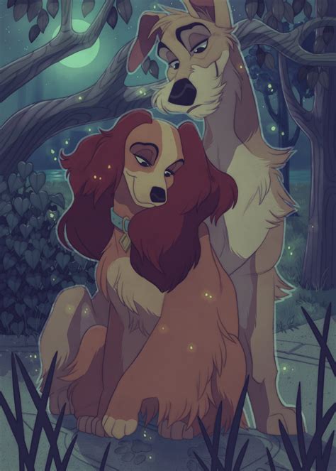 Terrible Animal On Twitter Lady And The Tramp Furry Art Fan Art