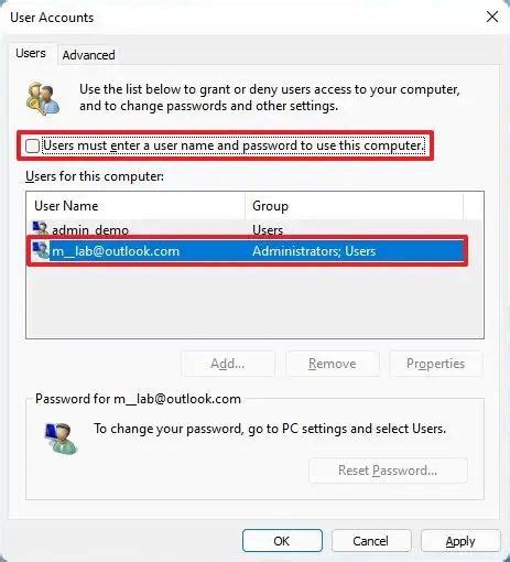 How To Remove Login Password On Windows 11 Pureinfotech