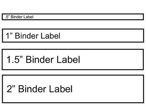 It allows you to be more organized when you add the labels to your folders, giving you an easy way to access your files as you need them. Binder Spine Template - jdsbrainwave | Binder labels ...