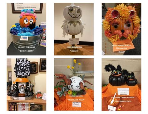2nd Annual Great Pumpkin Contest Winners Senior Services North Fulton