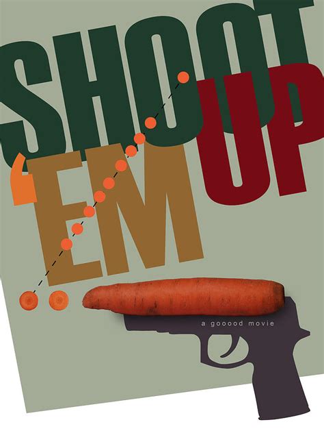 Shoot Em Up Movie Poster Digital Art By Attila Meszlenyi Fine Art