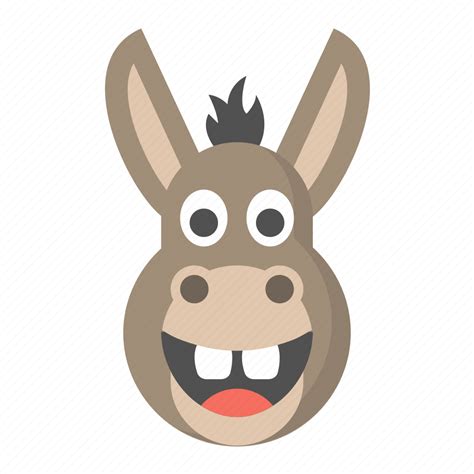 Donkey Animal Ass Democrat Emoji Jackass Icon Download On Iconfinder