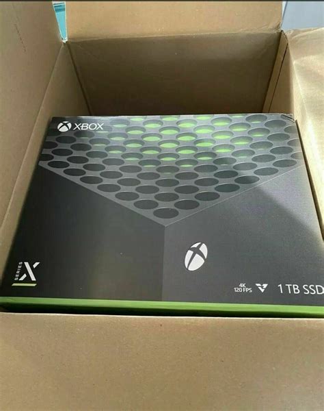 In Hand Microsoft Xbox Series X 1tb Console Black Ships Fast Modern