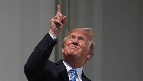 Donald Trump Looked At Solar Eclipse Without Glasses