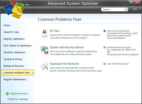 Advanced System Optimizer V3 System Stability Software For Pc