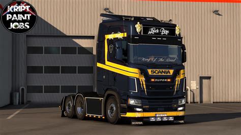 Scania S Skin V10 Ets2 Euro Truck Simulator 2 Mods American Truck