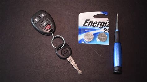 2008 Chevy Equinox Key Fob Battery