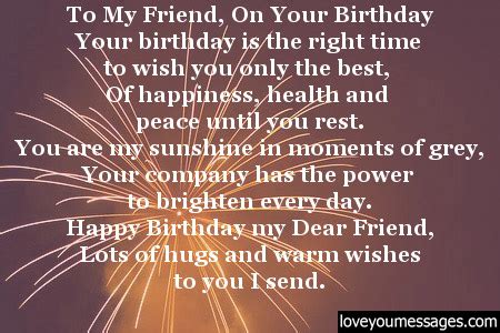 I wish that your life be filled up with immense moments of joy. paragraph to your best friend on their birthday - Love You ...