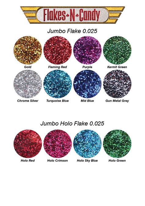 Metal Flake Glitter Jumbo 0025 Flake 30g Turquoise Blue Flakes N Candy