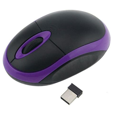 Fleinnghoz 24g Colorful Wireless Mouse Mini Cordless Optical Mice