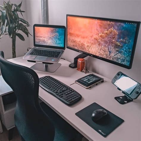 Best Ergonomic Office Keyboard Mouse Desk Chair Setup Gaming Design