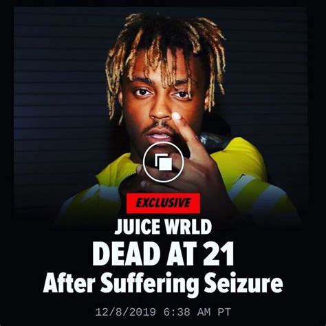 Juice Wrld Dead At 21 After Suffering Seizure Am Pt Ifunny