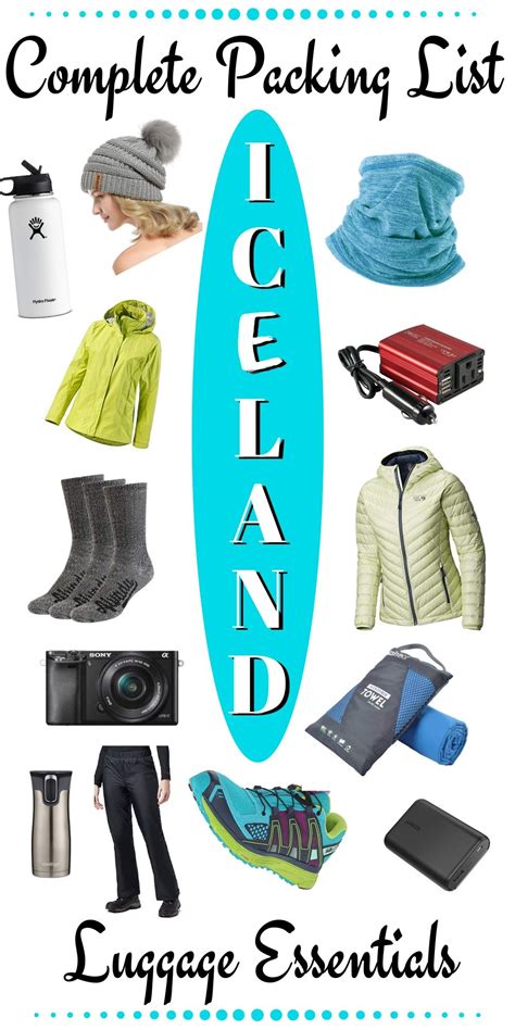 What To Pack For A Trip To Iceland A Complete Packing List Wandering