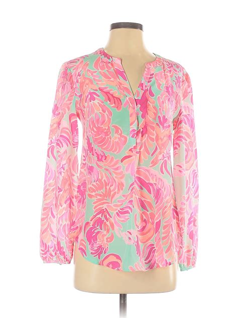 Lilly Pulitzer Pre Owned Lilly Pulitzer Womens Size Xs Long Sleeve