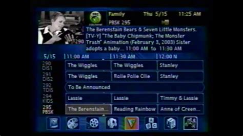 All included tv offers starting at. DirecTV channel guide clips from May 15, 2003 - YouTube