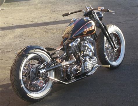 Video by endo auto channel. Motorcycles - 1966 Harley-Davidson Badass Shovelhead Bobber