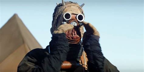 Star Wars What Tusken Raiders Look Like Under Their Masks
