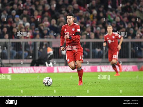 Munich Germany 9th Feb 2019 Bayerns James Rodriguez During The