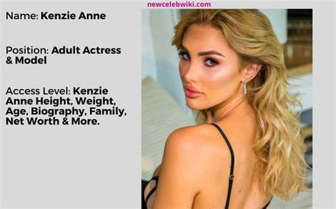 Kenzie Anne Onlyfans Height Wiki Hot Image Net Worth More