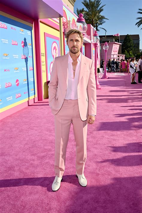 Ryan Gosling Wore Gucci To The Barbie La Premiere