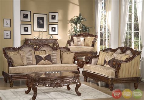 Formal Luxury Sofa Set Traditional Living Room Furniture