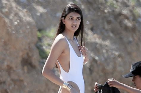 Neelam Gill Suffers Nip Slip During Swimwear Shoot On Malibu Beach