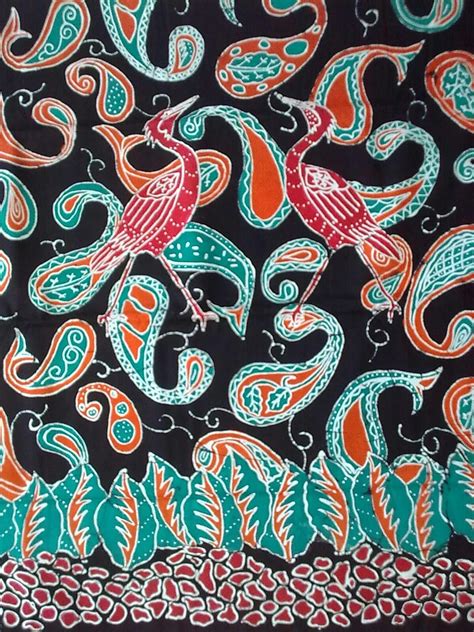Batik Tulis Jember Motif Ekor Daun Seni Seni Desain Batik