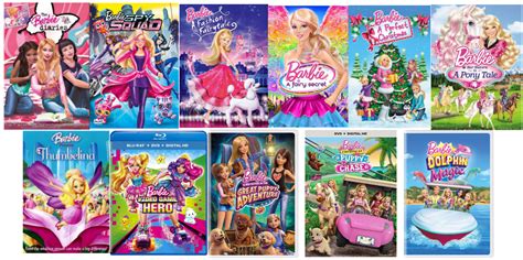 Jamku Pripraven Odoslanie Barbie Movies In Order Hudobn K Nezmysel Patr