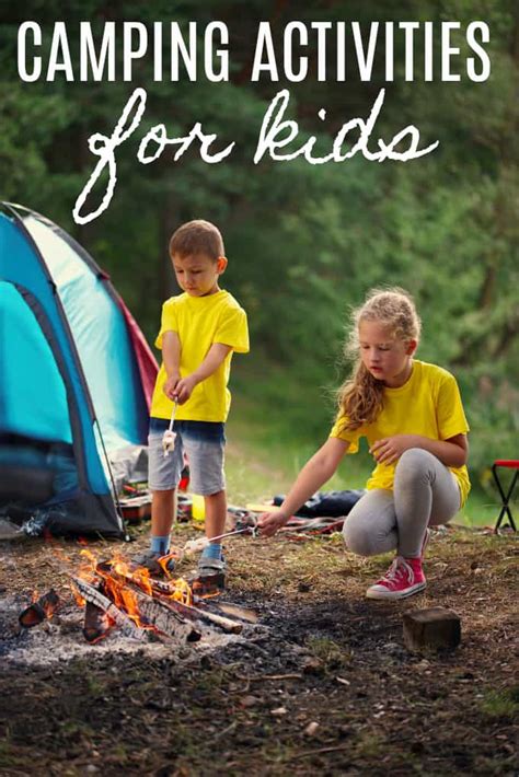 Fun Camping Activities For Kids Simply Stacie