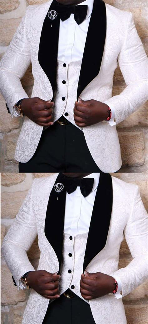 Designer White Wedding Suits For Groom