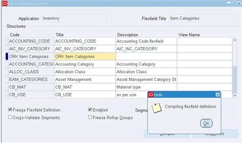 How To Setup Item Categories Flexfield Of Oracle Inventory Oracle Erp