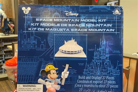 Space Mountain Model Kit Arrives At Disneyland Resort Wdw News Today