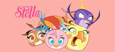 Angry Birds Stella Angry Birds Stella Angry Birds Animated Characters