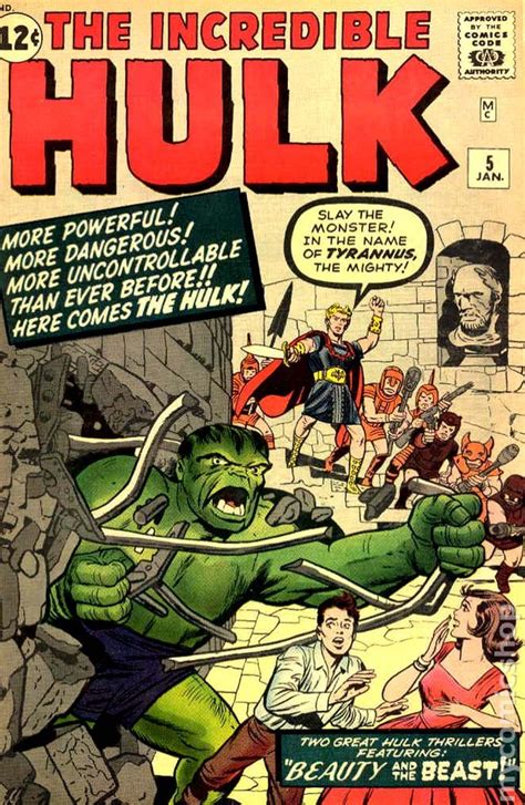 Incredible Hulk 1962 Marvel 1st Series Comic Books