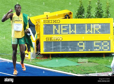 20+ Ide Spesial Record 100 Metres Usain Bolt