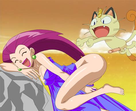 Rule 34 Female Human Jessie Pokemon Male Meowth Nintendo Pokemon