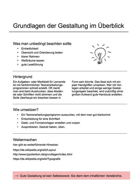 Handout word vorlage, handout word erstellen handout word template , handout muster beispiel vorlage › schulzeux, powerpoint handout erstellen so gelingt s chip. Beispiel für ein Handout | Vorlagen word, Lernen tipps ...