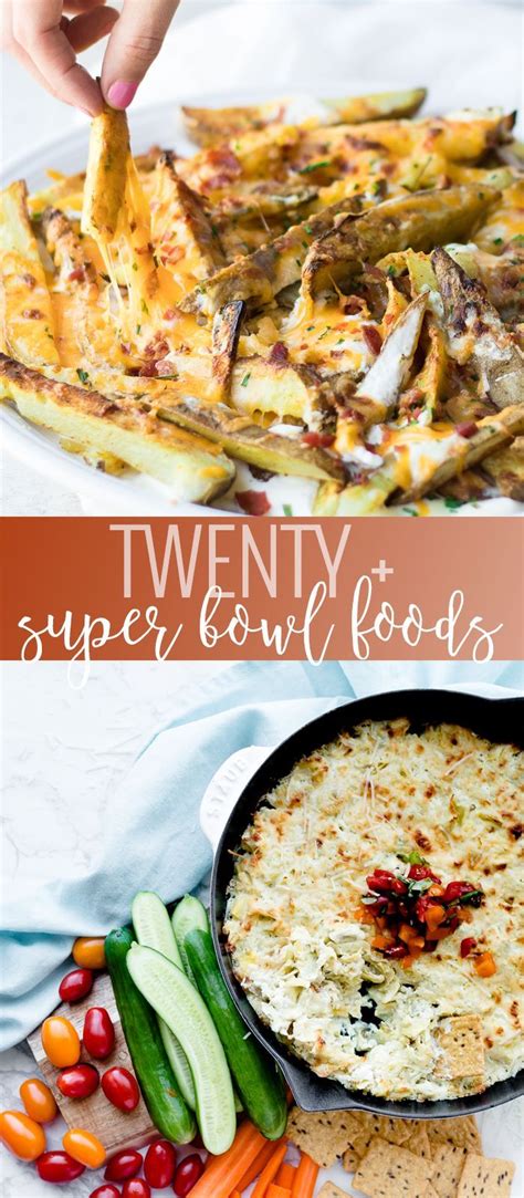 While buying some super bowl appetizers from the grocery store may offer convenience, we have quick, easy, and delicious recipes that you can make at home. 20+ Super Bowl Foods | super bowl appetizers | game day ...