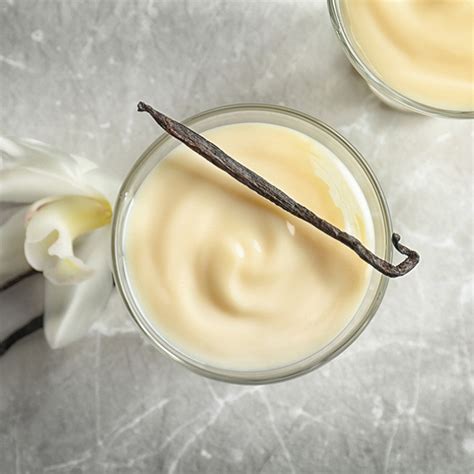 Des crèmes dessert à la vanille
