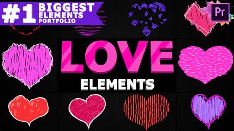 Another great benefit of the pack is that you can easily edit & customize the colors, fonts, text styles you can create unlimited after effects titles by just downloading the premiere pro and after effects title templates in the pack and create your own. Download Cartoon Hearts | Premiere Pro MOGRT - FREE ...