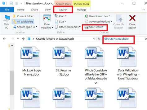 How To Save A Search In Windows 1110